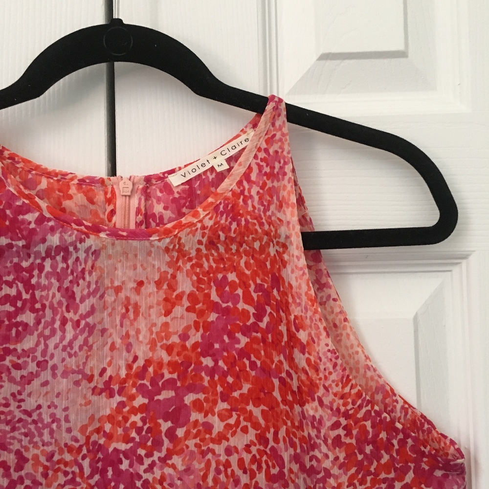 Multi-Colored Pink Top - Picture 2 of 3